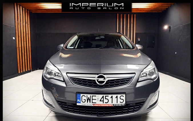 Opel Astra cena 28900 przebieg: 179000, rok produkcji 2011 z Kalisz małe 379